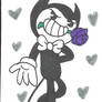 CP: Bendy and a purple rose