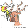 Beedrill and Stantler