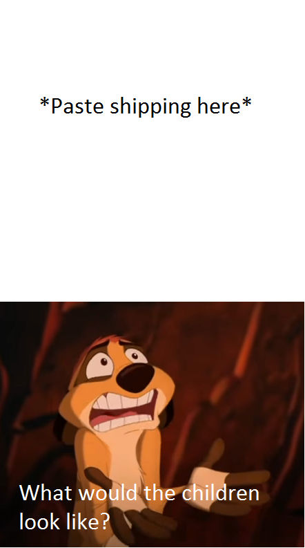 Timon questions this ship meme by cmara on DeviantArt
