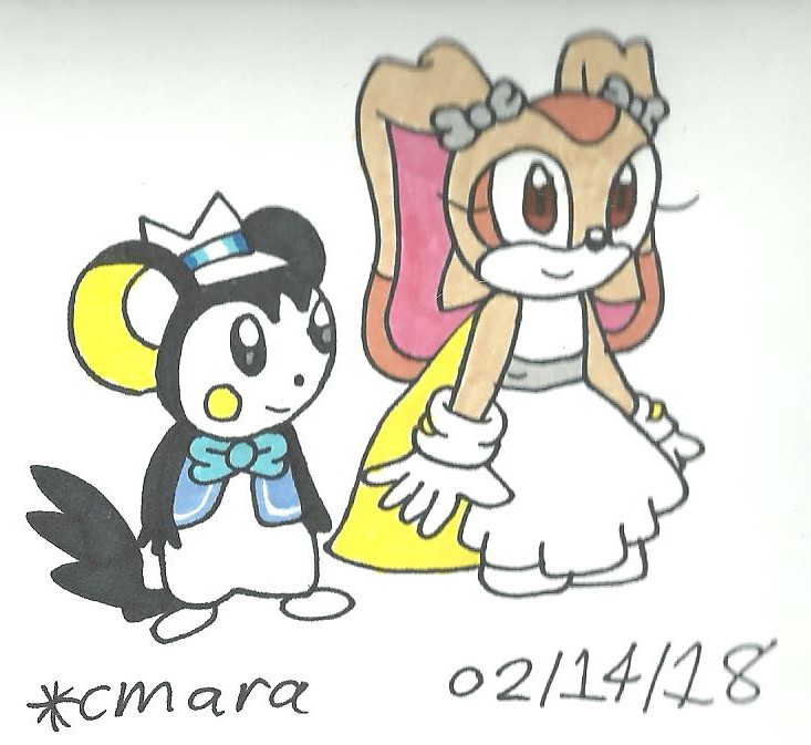 Cream and Emolga Perform