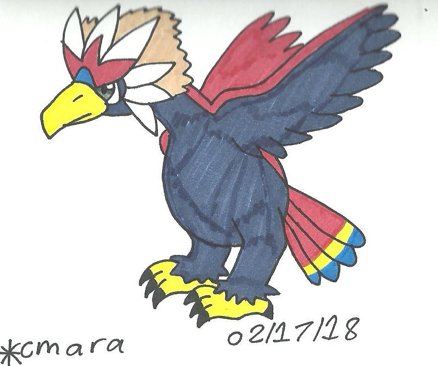 Braviary by cmara on DeviantArt