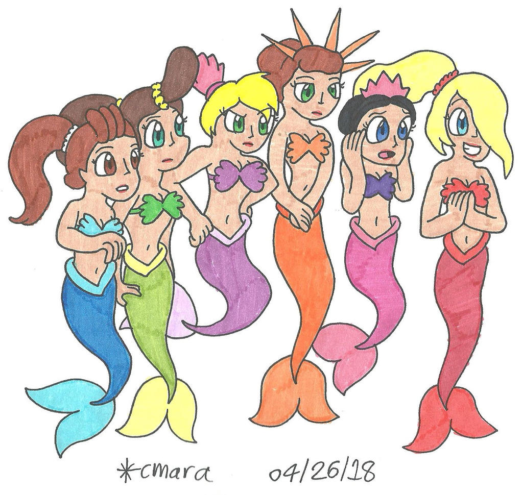 Daughters of Triton by cmara on DeviantArt