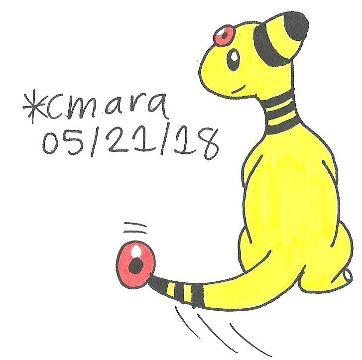 Ampharos swing its tail