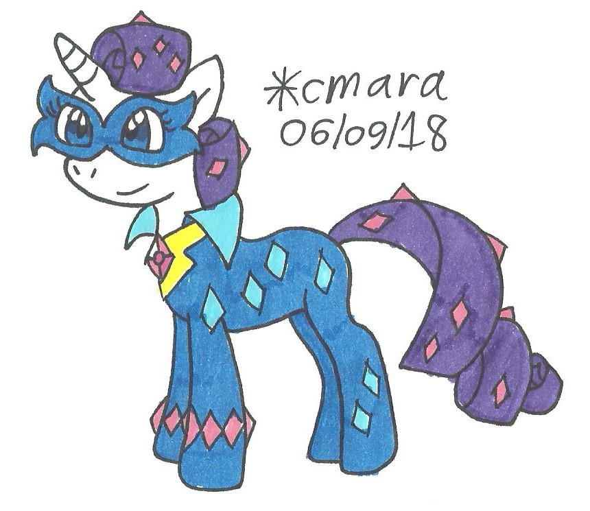 Power Ponies: Rarity by cmara on DeviantArt
