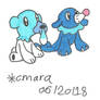 Cubchoo and Popplio