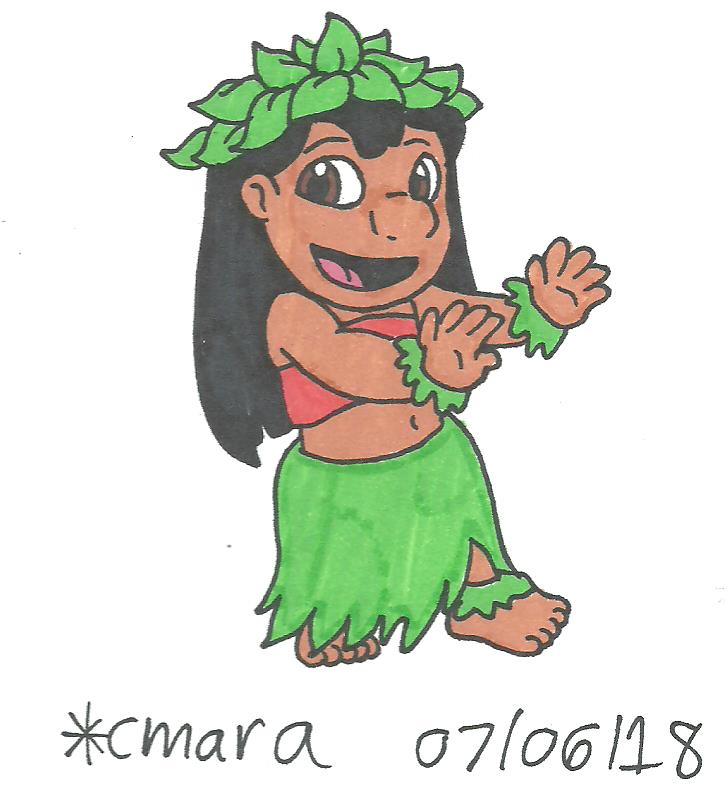 Lilo hula dancing by cmara on DeviantArt