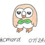Rowlet can't stay awake