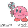 Kirby has lollipop