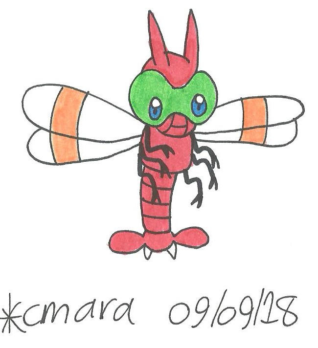 Pokemon: Yanma by cmara on DeviantArt