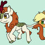 SAI: Autumn Blaze and Applejack