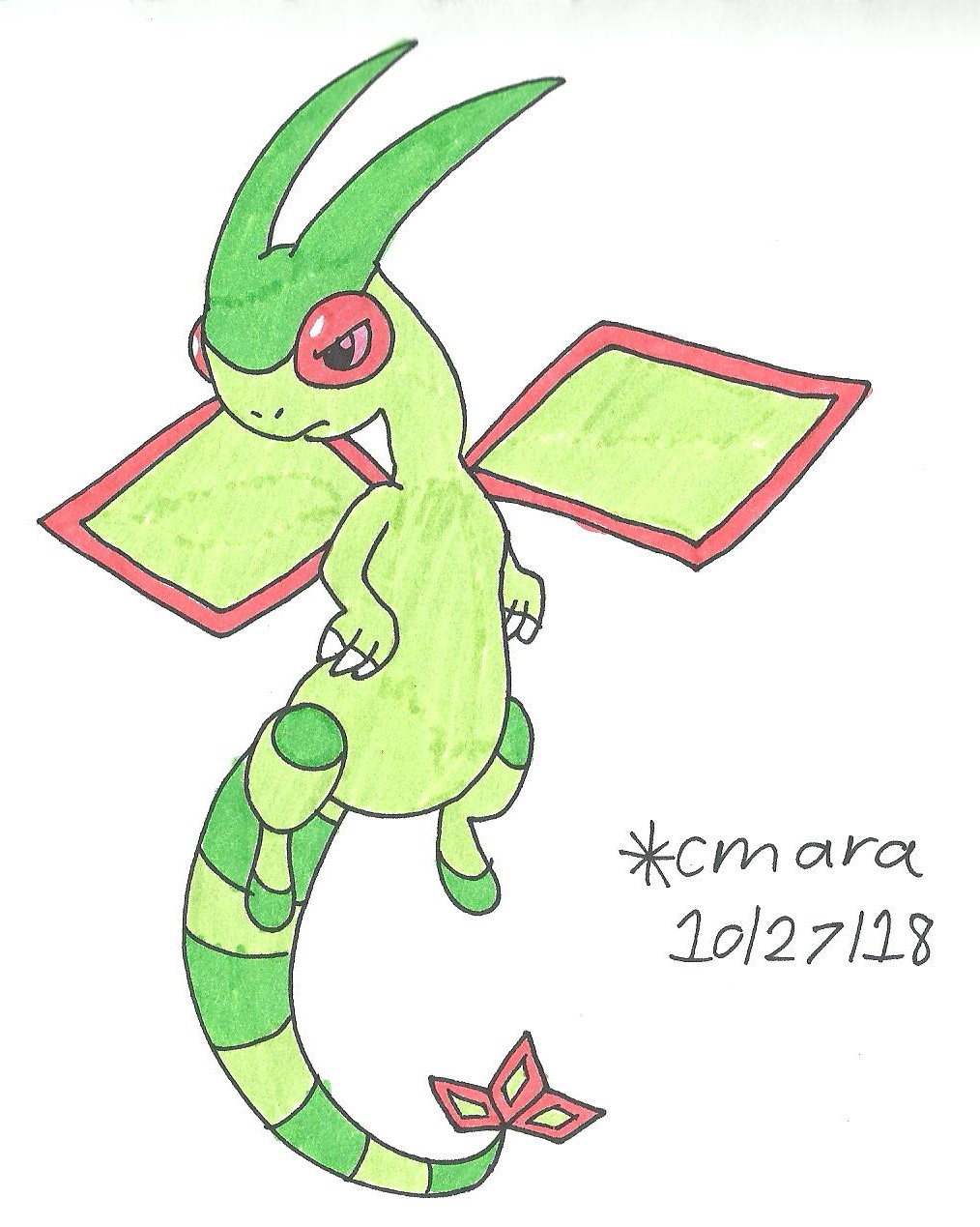 Pokemon: Flygon by cmara on DeviantArt