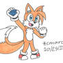 Tails found a Chaos Emerald