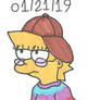 Lisa Simpson dressed up