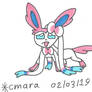 exhausted Sylveon