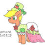 Applejack in her 2nd Gala dress