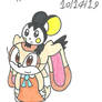 Cream and Emolga waiting