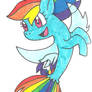 Seapony Rainbow Dash