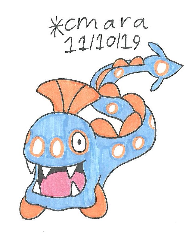 idle Huntail by cmara on DeviantArt