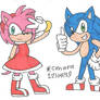 Sonic and Amy approve