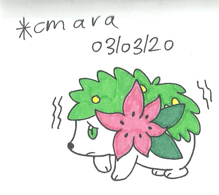 shaymin sky form by aquatica-monster on DeviantArt