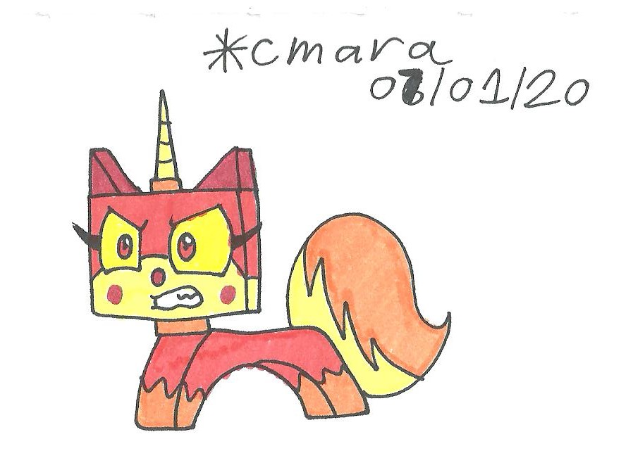 Unikitty rage by cmara on DeviantArt
