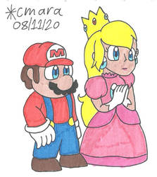 Mario and Peach