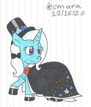 Trixie and her Gala dress