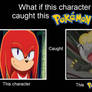 if Knuckles caught Jangmo-o