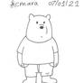 Ice Bear in outfit