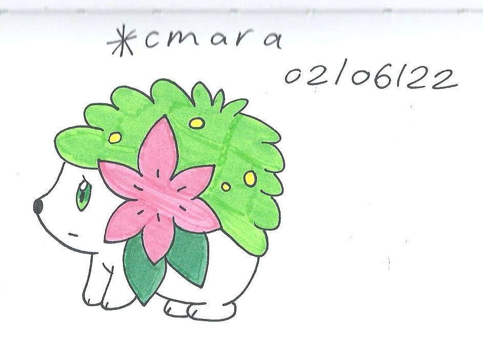 shaymin sky form by aquatica-monster on DeviantArt