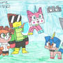 Unikitty and friends