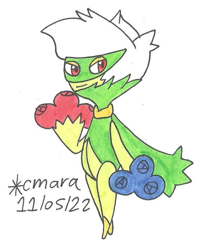 it's a Roserade by cmara on DeviantArt