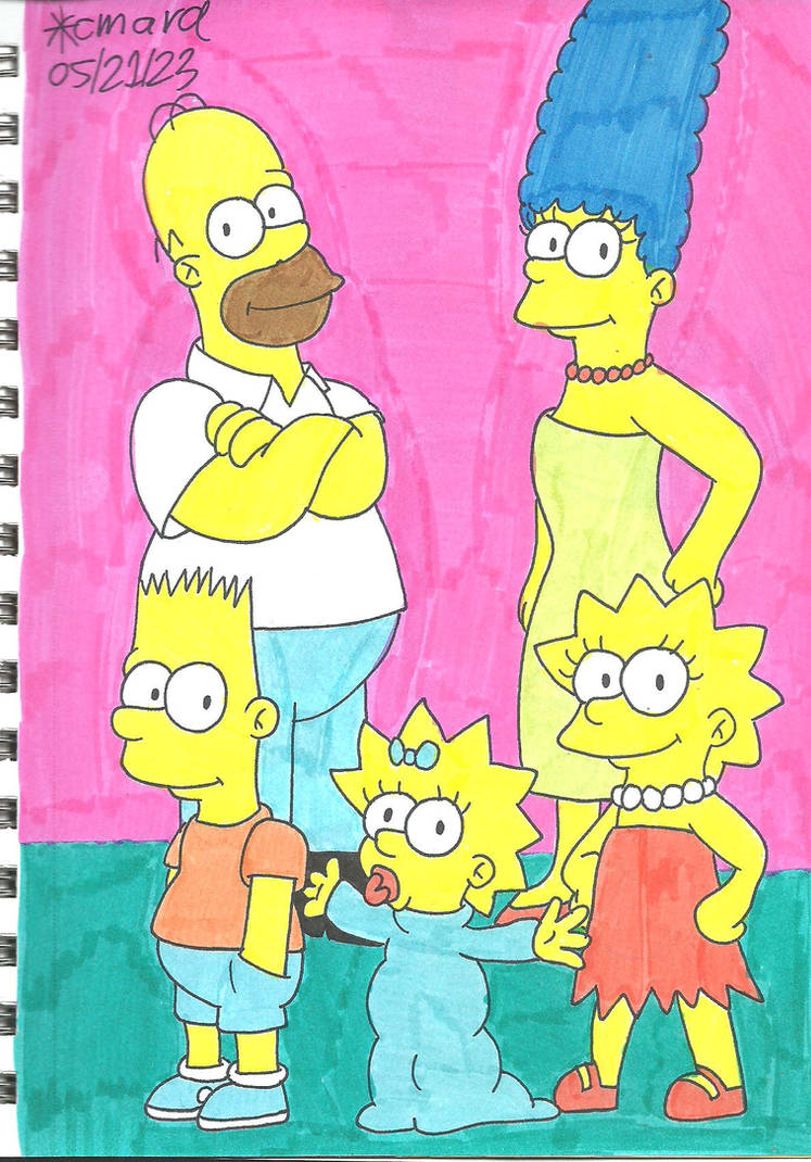 The Simpsons Vector Deviantart The Simpsons by cmara on DeviantArt