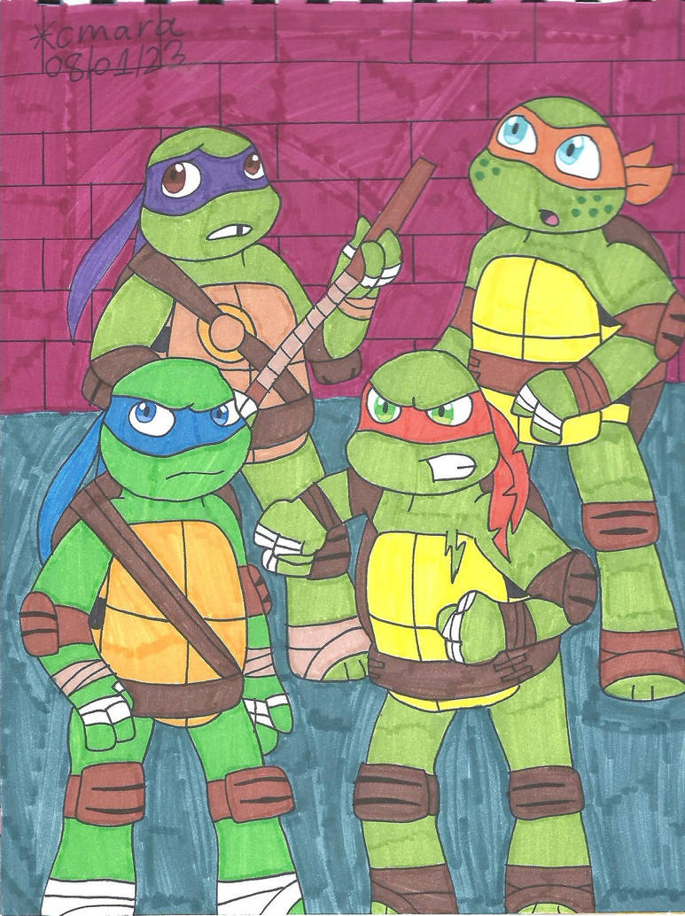 Turtles Deviantart Bongo 'Nowhere else to run, turtles.' by cmara on DeviantArt