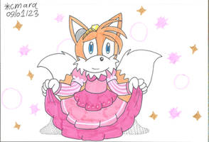 Tails as a Princess