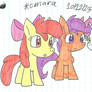Intrigued fillies