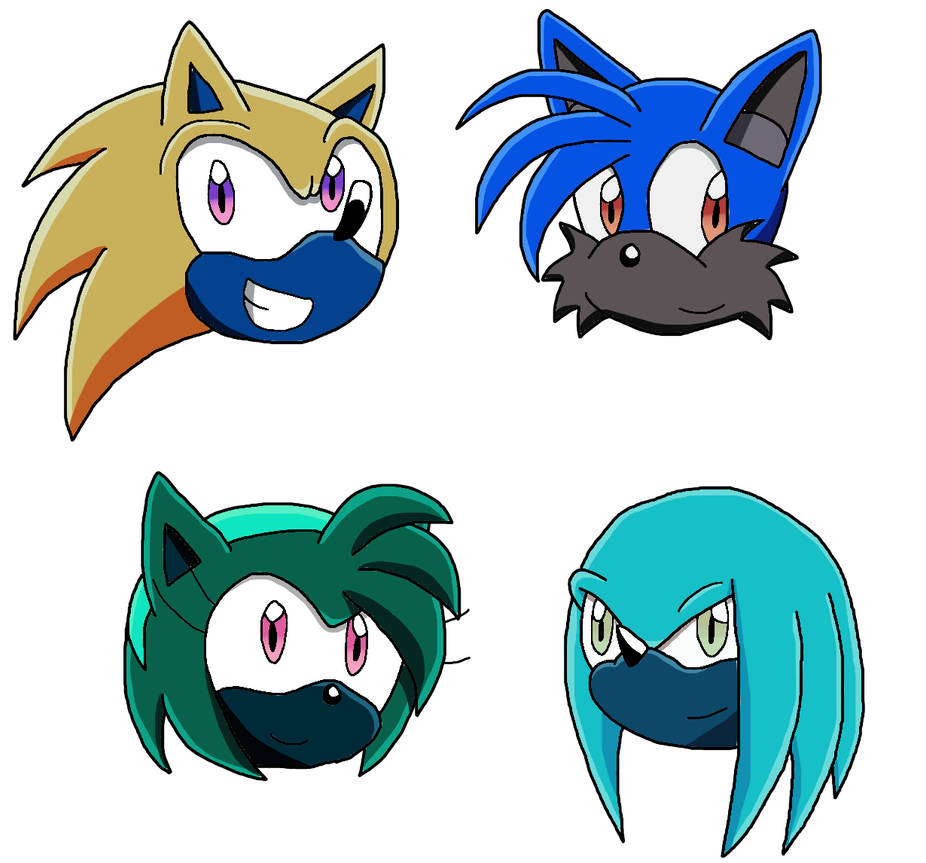Inverted Friend SAI: Sonic and friends inverted 01 by cmara on DeviantArt
