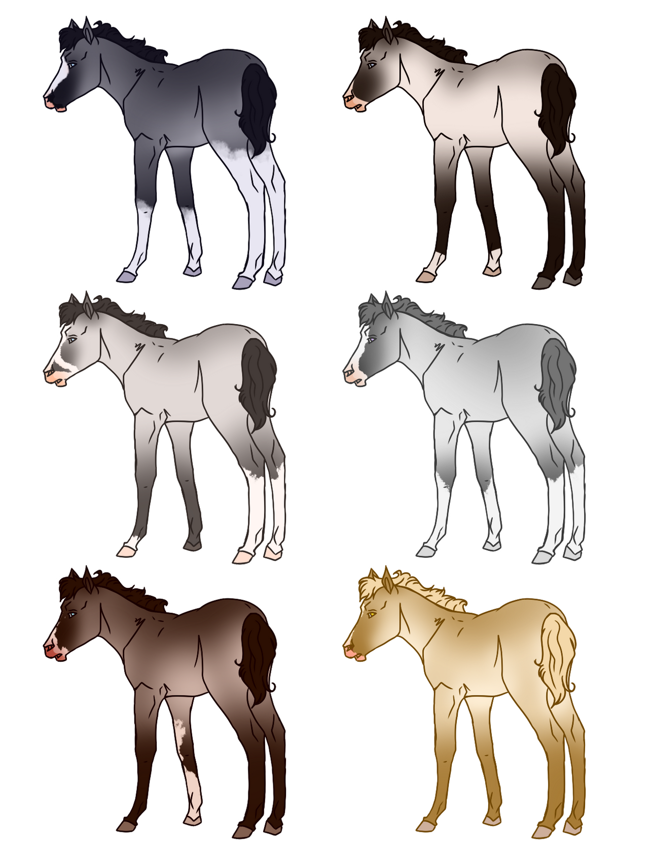 Colourpointed Foals 2 - Sold