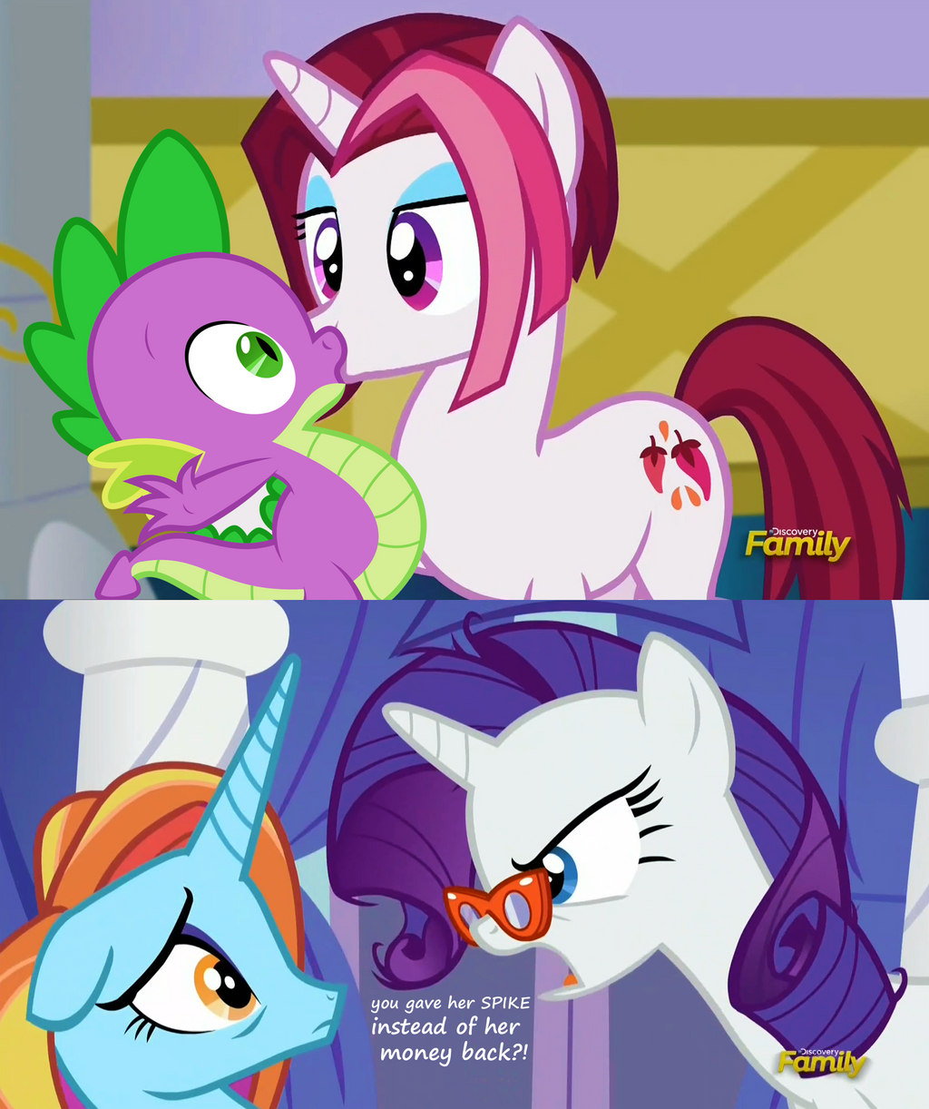 when ever Rarity has an unsatisfied customer