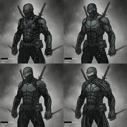 Snake eyes concept art