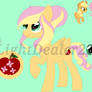 Fluttershy x Apple Jack adoptable