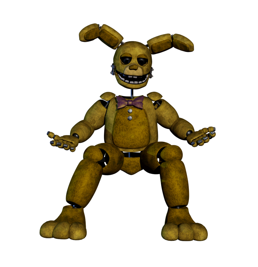 Spring Bonnie (springlock) by Hujicespeeder on DeviantArt