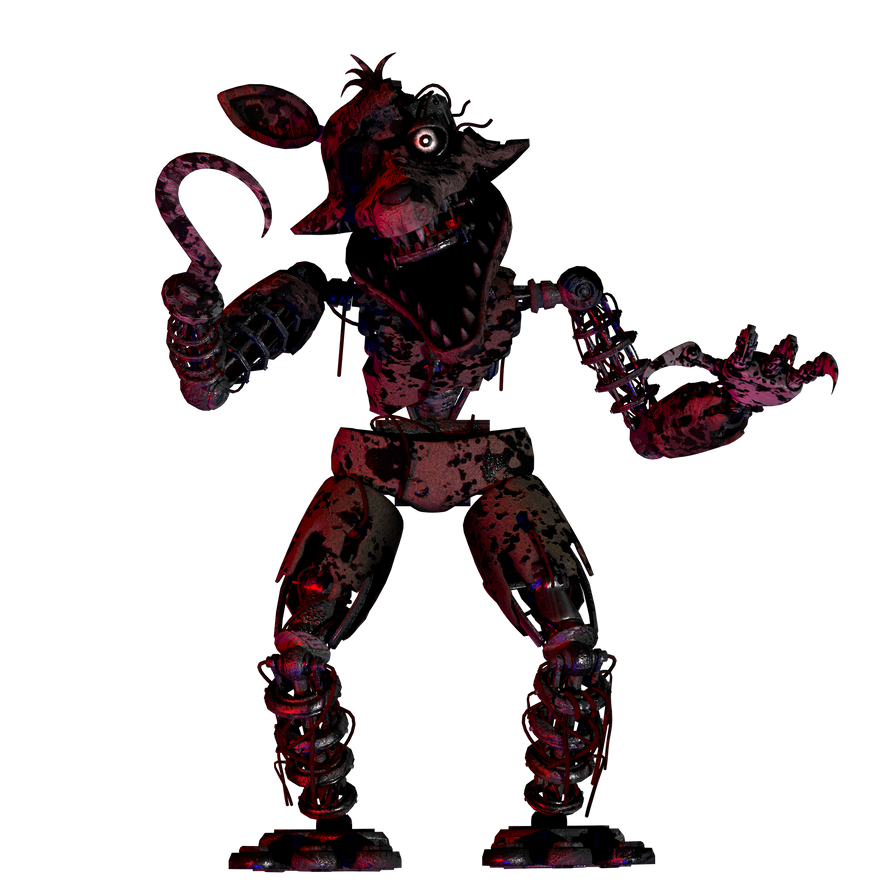 Ignited Foxy Render by Hujicespeeder on DeviantArt