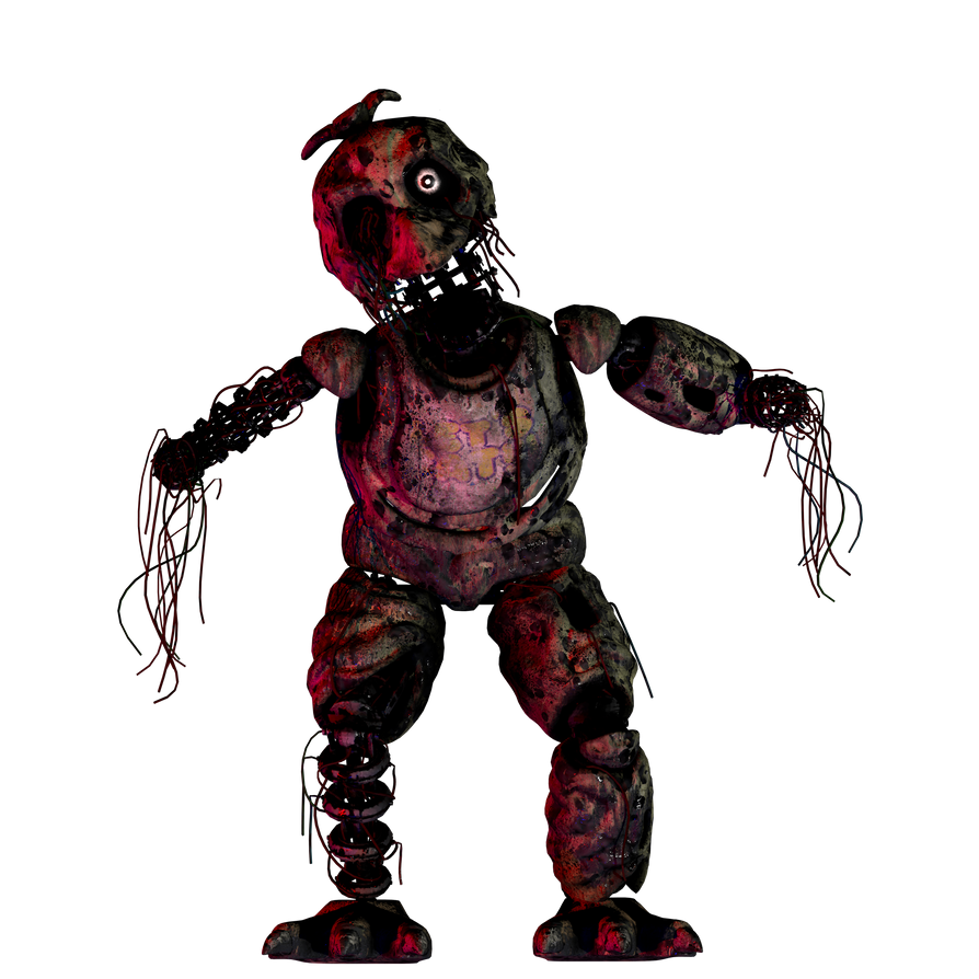 Ignited Collection Renders Ignited Chica Render by Hujicespeeder on DeviantArt
