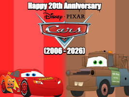 Happy 20th Anniversary Pixar Cars