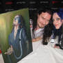 Giving Tuomas the painting