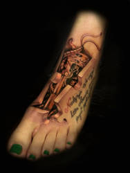 Steampunk tattoo