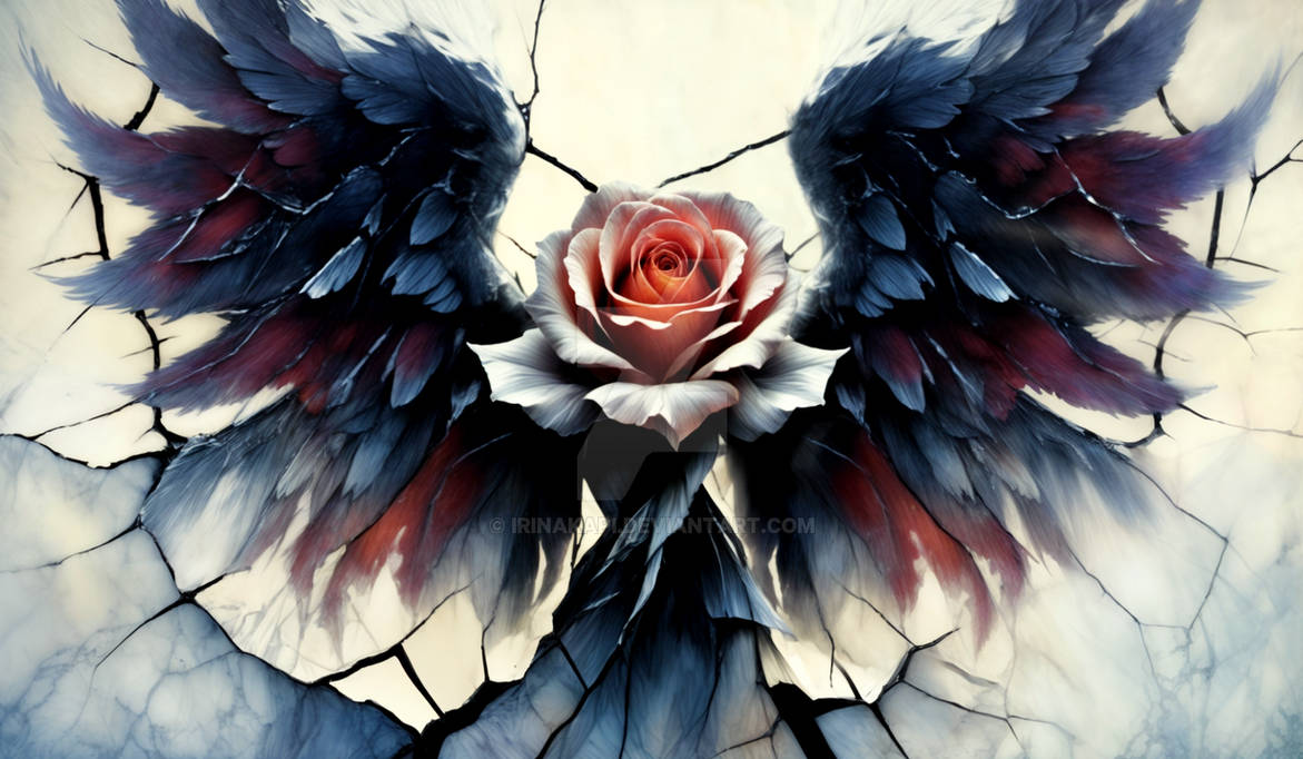 Angrl With Roses Angel Rose by IrinaKapi on DeviantArt