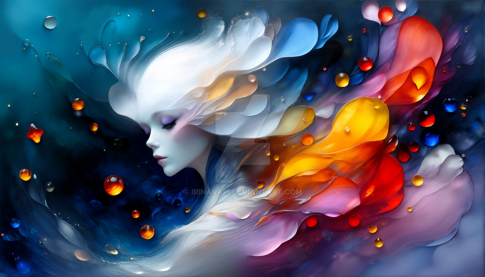 Summer Rain. The Artist's Muse