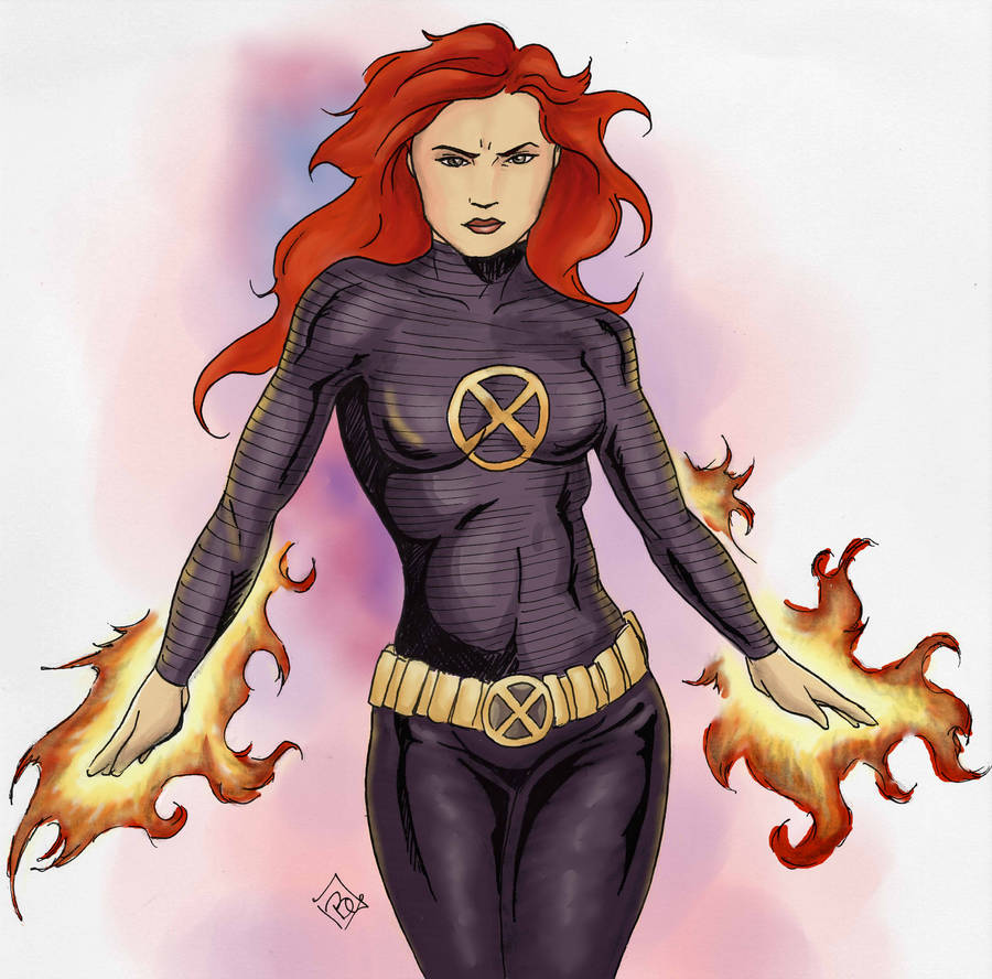 Jean Grey Color Jean Grey - Color by elisamakesart on DeviantArt